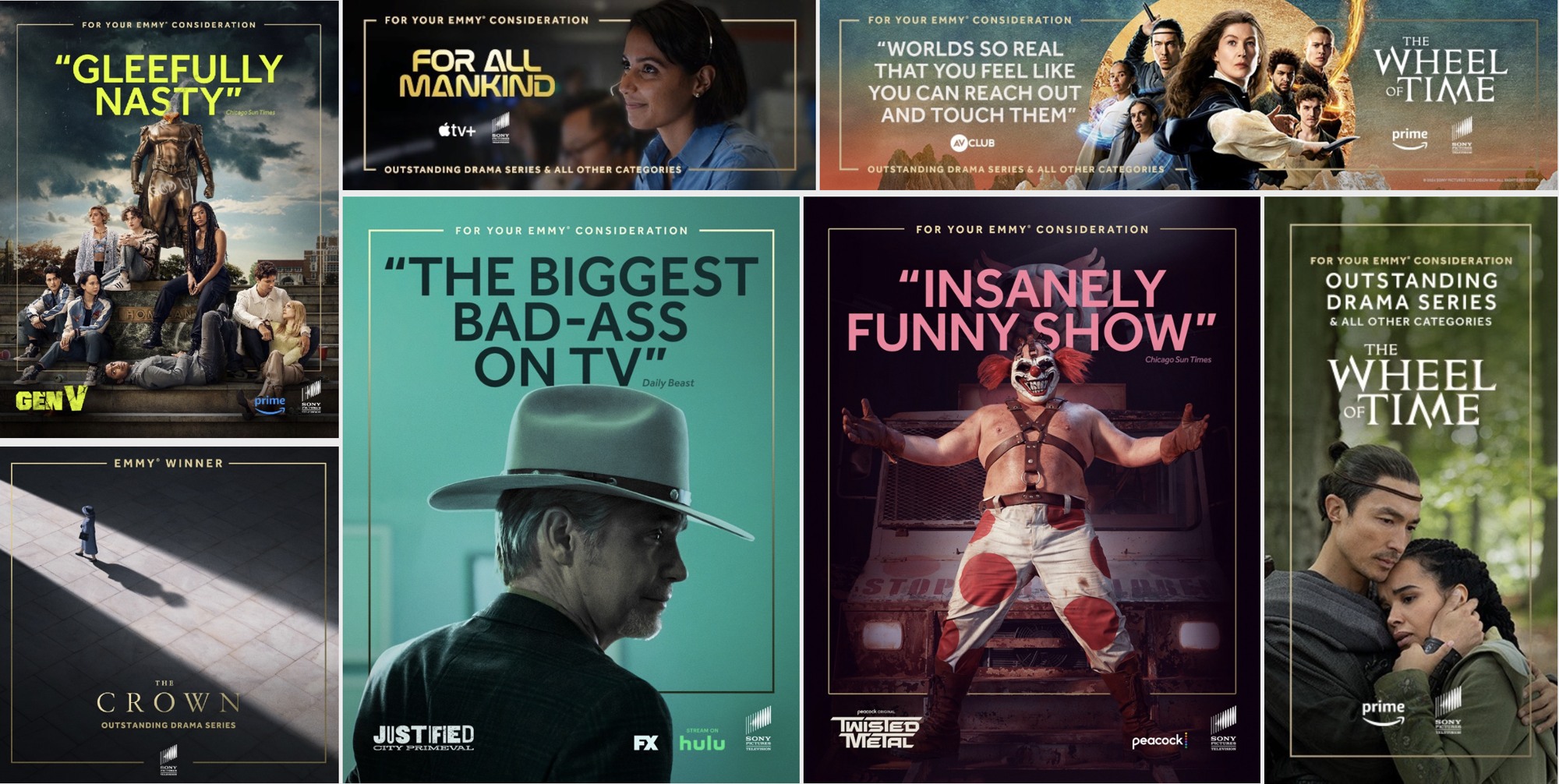 Selected print ads